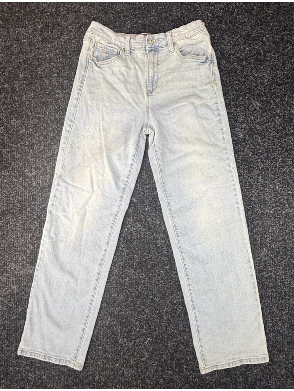 Gloria Vanderbilt Women’s Size 4 Amanda Jeans Light Wash Straight Leg High Rise